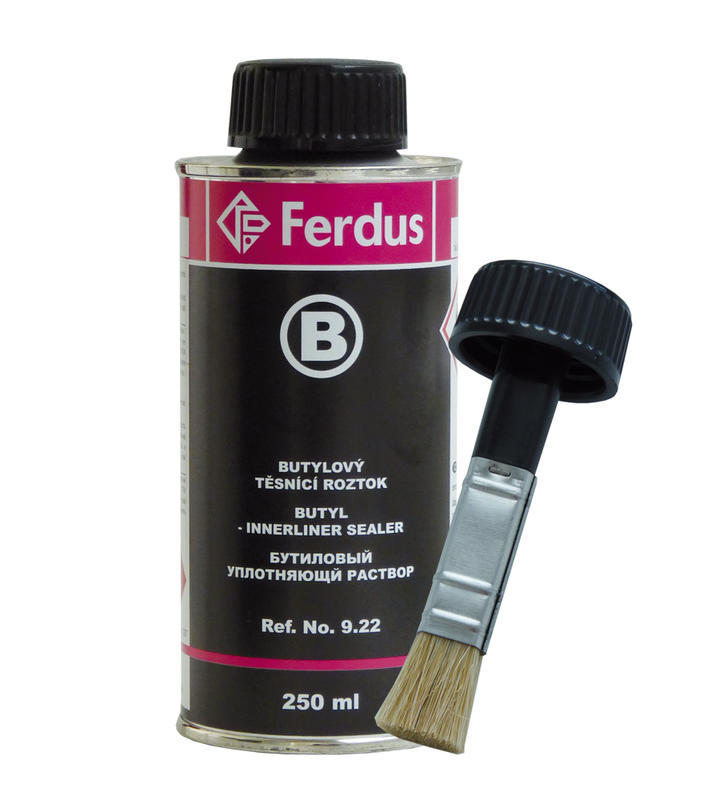 Butylový těsnící roztok B 250 ml + větší štětec