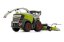 Model řezačky Claas Jaguar 990 s adapterem MarGen 1 32 se složeným adaptérem na kukuřici Orbis 900 pohled zezadu