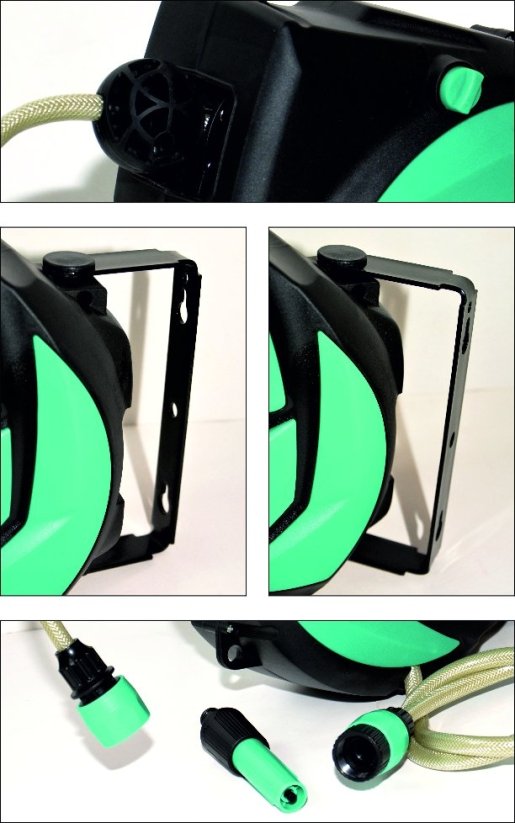 Automatický hadicový naviják