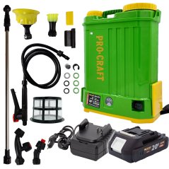 6226 aku postrikovac procraft as20 12 sada s baterii 20v 2ah a nabijeckou sas20 1220 2a20 1