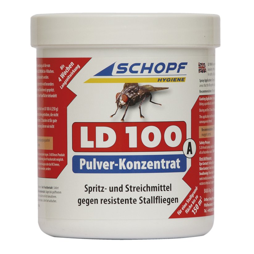 Koncentrát k hubení much | Schopf LD 100A | 250g