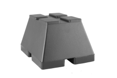 Gumová podložka zvedáku 160x120x90 mm