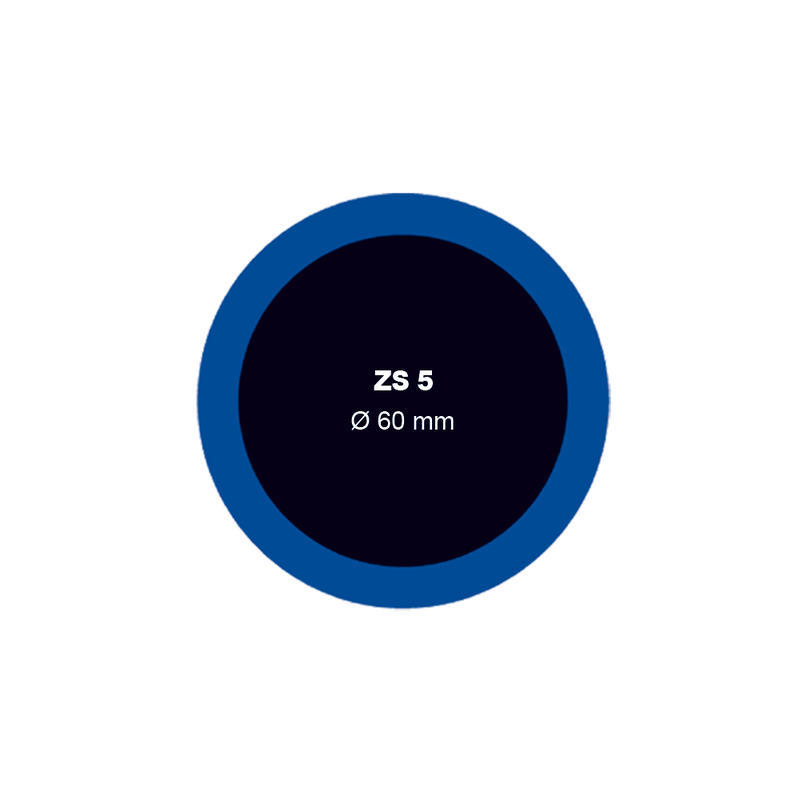 Záplata ZS 5 na opravu duší - průměr 60 mm