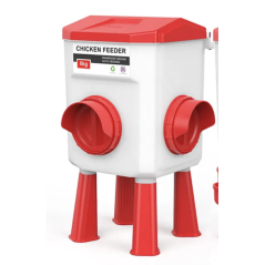 Automatické plastové krmítko drůbeže - 8 / 12 Kg, s nožičkami Automatické plastové krmítko drůbeže - 8 / 12 Kg, s nožičkami