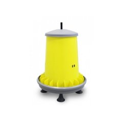 Automatické krmítko pro slepice ARCUS GYRO, nastavitelné, závěsné, 20 L, s nožičkami
