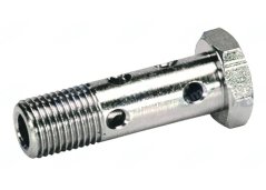 Průtokový šroub dvojitý 14x1,5 / 48,5 mm