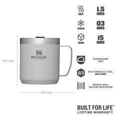 stanley camp mug 350ml ash seda 7