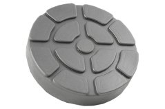 Gumová podložka zvedáku 123x25 mm s kovovým dnem
