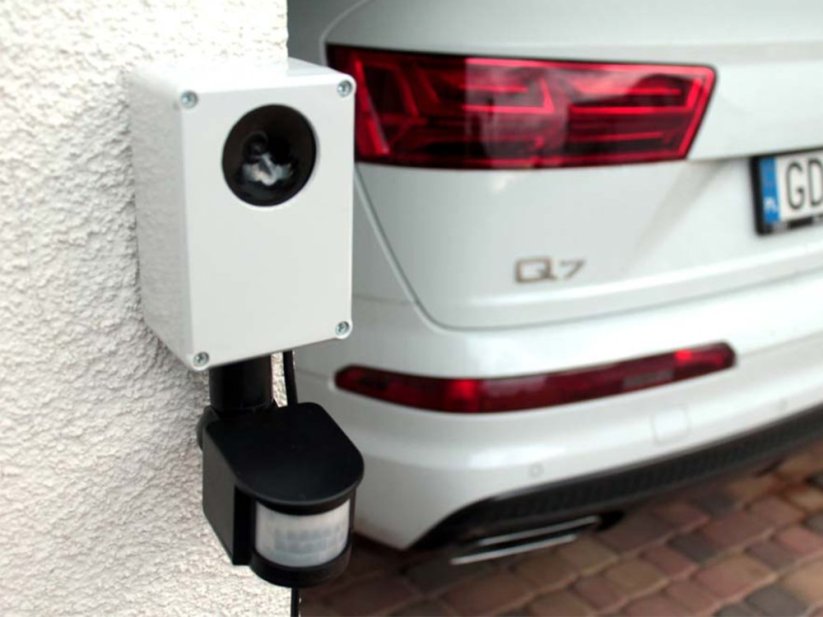 Vodotěsný ultrazvukový plašič na kuny, myši a potkany DRAGON ULTRASONIC E150