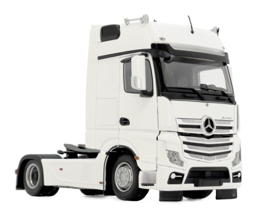 Model tahače Mercedes Benz Actros Gigaspace 4x2 Bílá MarGe 132