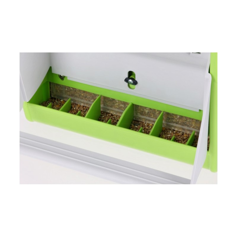 automatické nášlapné krmítko s výklopnou klapkou