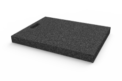 Gumová výplňová podložka 570x450x50 mm