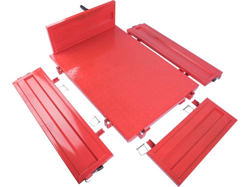 EXTOL PREMIUM platforma s bočnicemi