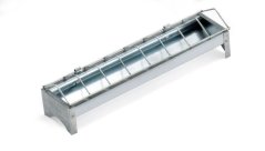 Žlabové krmítko pro kuřata pozinkované