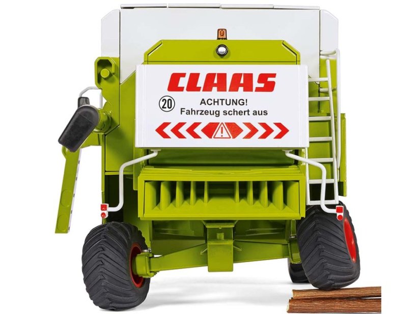 Model kombajnu Claas Commandor 116CS Wiking 1 32 řiditelná zadní náprava s výkyvem