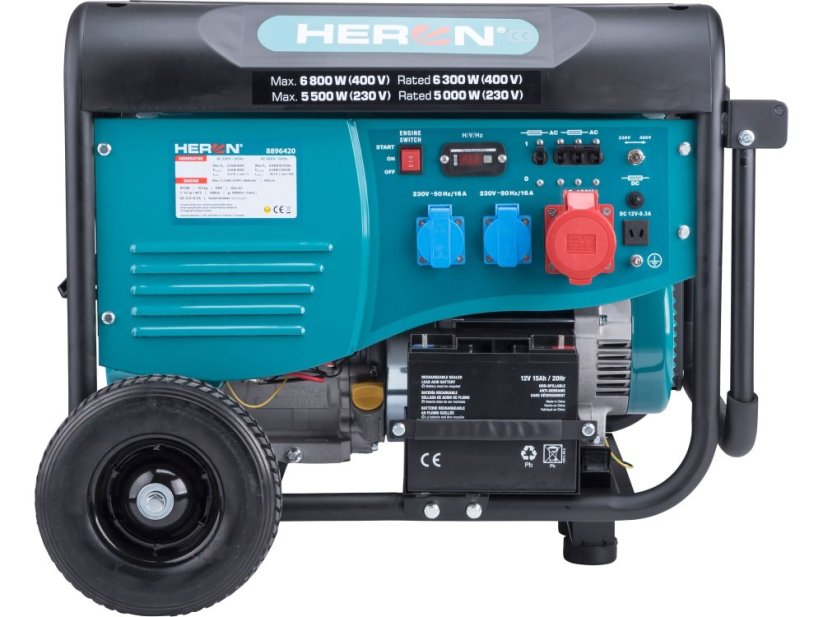 Elektrocentrála HERON benzínová 15HP