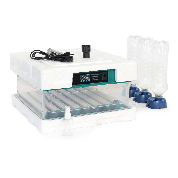 Automatická digitální líheň AGF-48 s dolíhní a vlhkoměrem. Pro 48 vajec.