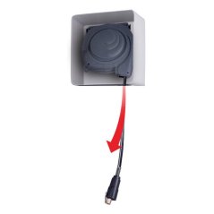 Automatický nástěnný hustič pneu HJ931BD-J s bubnem