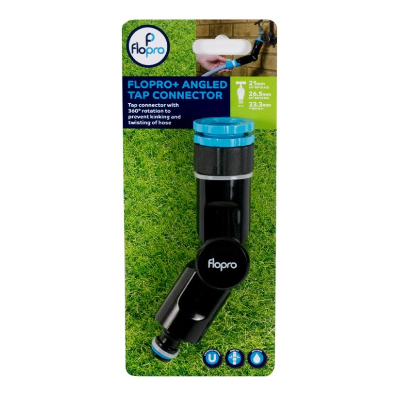 Flopro Úhlově nastavitelná přípojka kouhoutek/hadice
