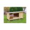 Králíkárna a kotec pro králíky Hutch XXL Vario, 155 x 76 x 80 cm