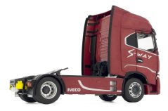 Model tahače Iveco S Way 4x2 červený S Way design Zadní pohled