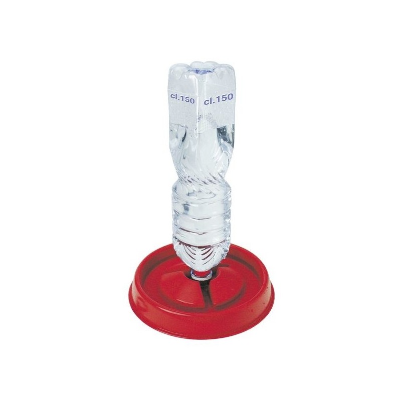 Napáječka - talíř na PET láhev, 1,5-2 l