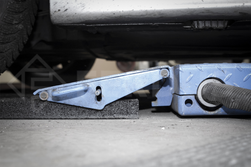 Gumová nájezdová rampa 40 mm