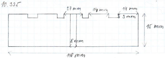 Gumová podložka zvedáku 118 x 15 mm