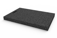 Gumová výplňová podložka 600x450x50 mm