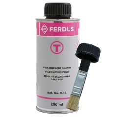 Vulkanizační roztok T 250 ml + větší štětec