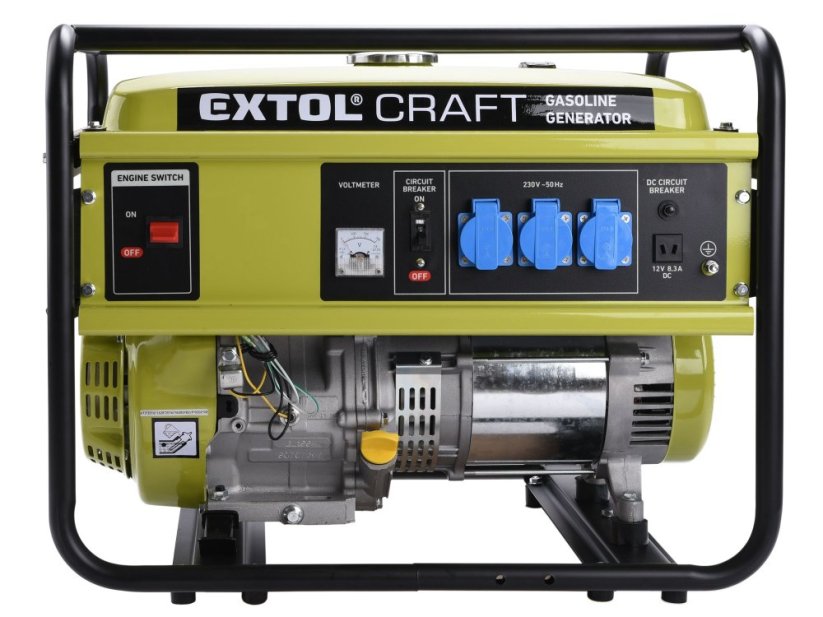 EXTOL CRAFT elektrocentrála benzínová, 13HP/5,5kW