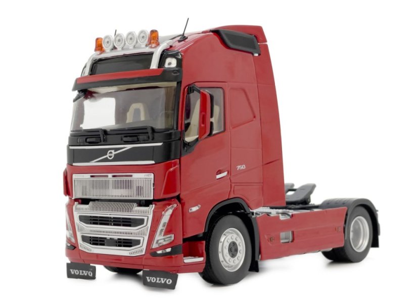 Model tahače Volvo FH5 truck 4x2 Červený Marge 132