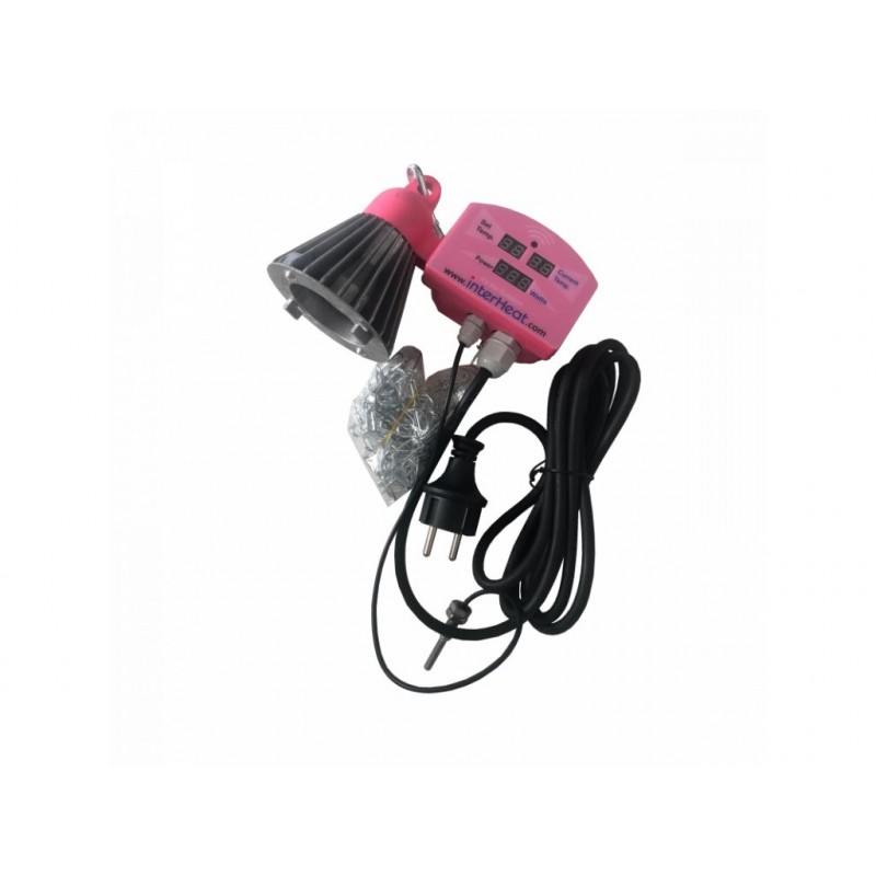 Interheat Infralampa inteligentní s úchytem na budník i termostatem