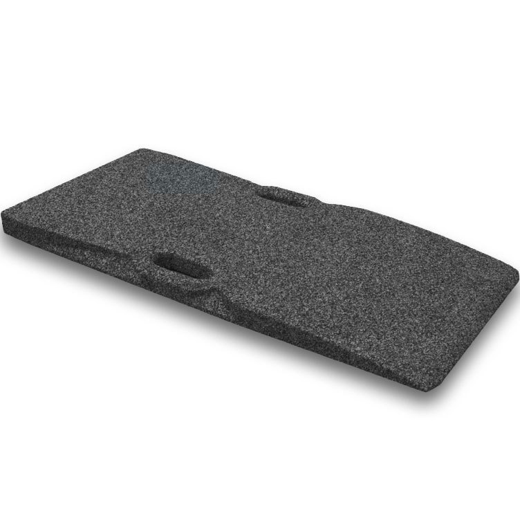 Gumová nájezdová rampa 50 mm