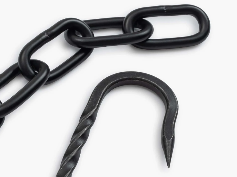 Sada háků a řetězů na gril COWBOY BAREBONES