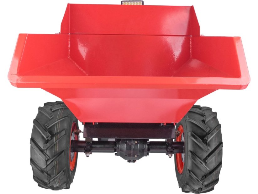 DUMPER Transportér EXTOL PREMIUM s pojezdem aku | nosnost 400 kg | 200l | 54V Li-ion | baterie 15Ah