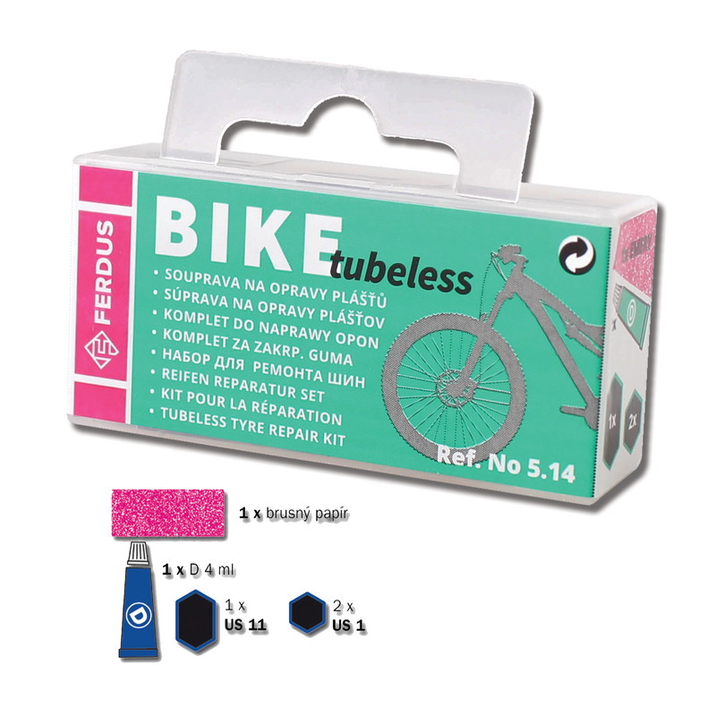 BIKE tubeless Opravná sada na kolo