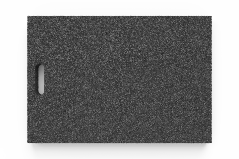 Gumová výplňová podložka 650x450x50 mm