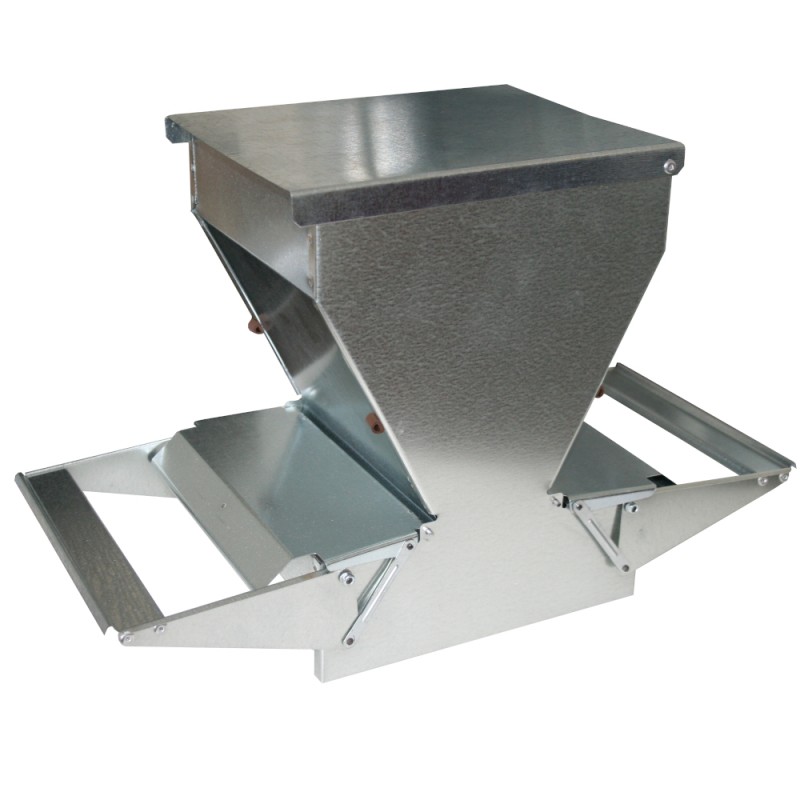 Nášlapná krmítka pro slepice drůbež 20 cm