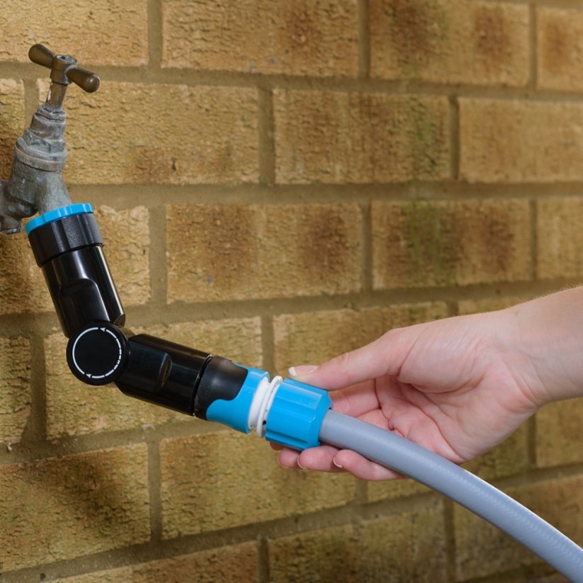 Flopro Úhlově nastavitelná přípojka kouhoutek/hadice