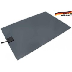 Výhřevná deska pro psy, podlážka plast, 40 x 60 cm, 12 V / 20 W, ochrana odním. kabelu