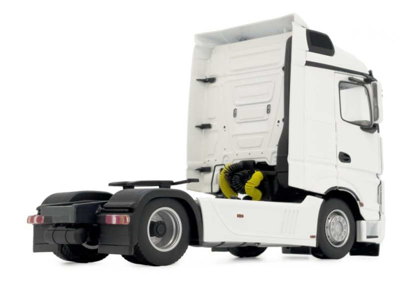 Model tahače Mercedes Benz Actros Streamspace 4x2 Bílá MarGe 132 zadní pohled