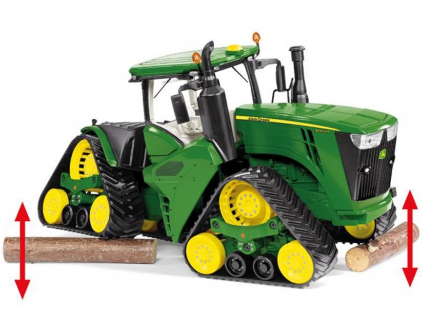 Model traktoru John Deere 9620RX Pásový Wiking s funkčním 3D kloubem