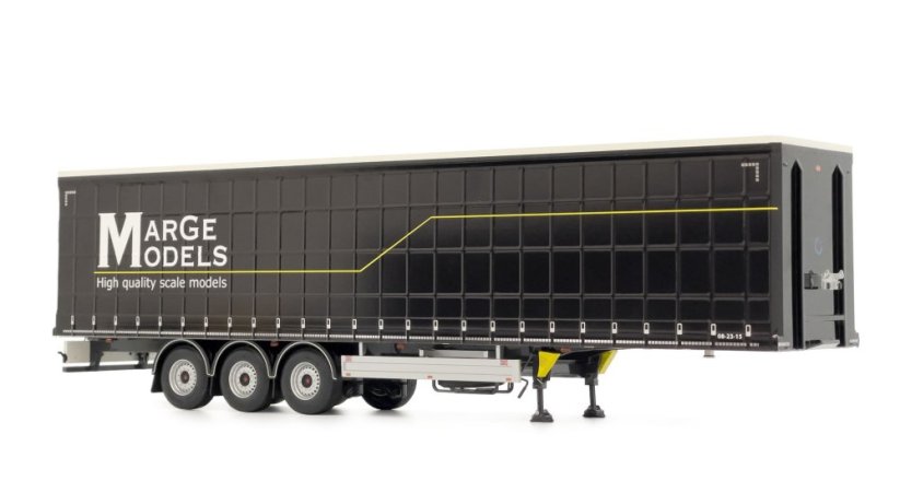 Model plachtového návěsu Pacton MarGe Models 15 let 132 boční pohled