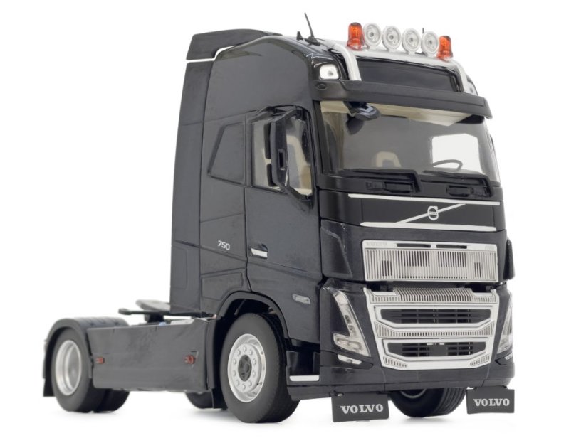 Model tahače Volvo FH5 truck 4x2 Antracit Marge 132 boční pohled