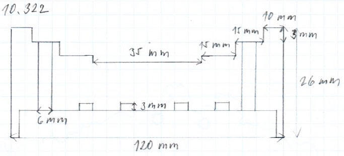 29906 1 gumova podlozka zvedaku 120 x 26 mm