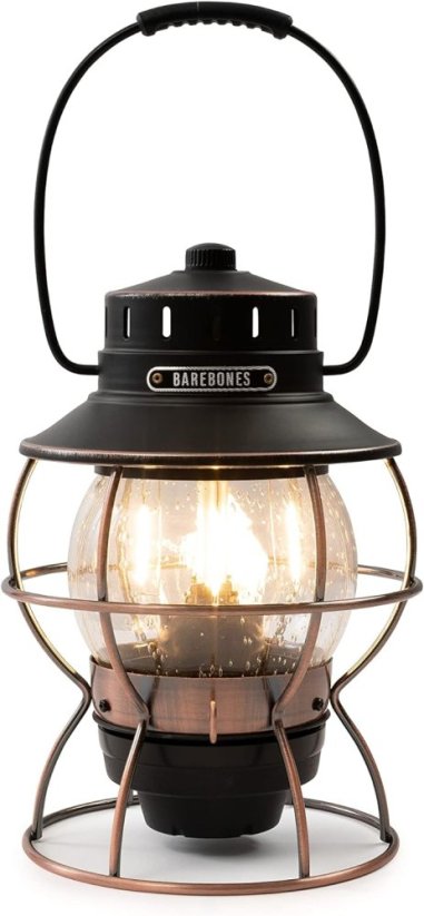 Železniční lucerna BAREBONES černá 2