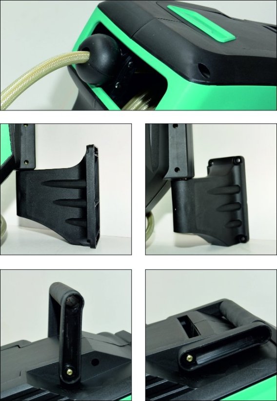 Automatický hadicový naviják/buben s hadicí na vodu 30m