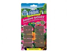 Hnojivové tyčinky HOŠTICKÉ na pokojové rostliny přírodní 30ks Bovram Hnojivové tyčinky HOŠTICKÉ na pokojové rostliny přírodní 30ks Bovram
