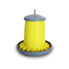 Automatické krmítko pro slepice ARCUS, nastavitelné, závěsné, 20 L, bez nožiček
